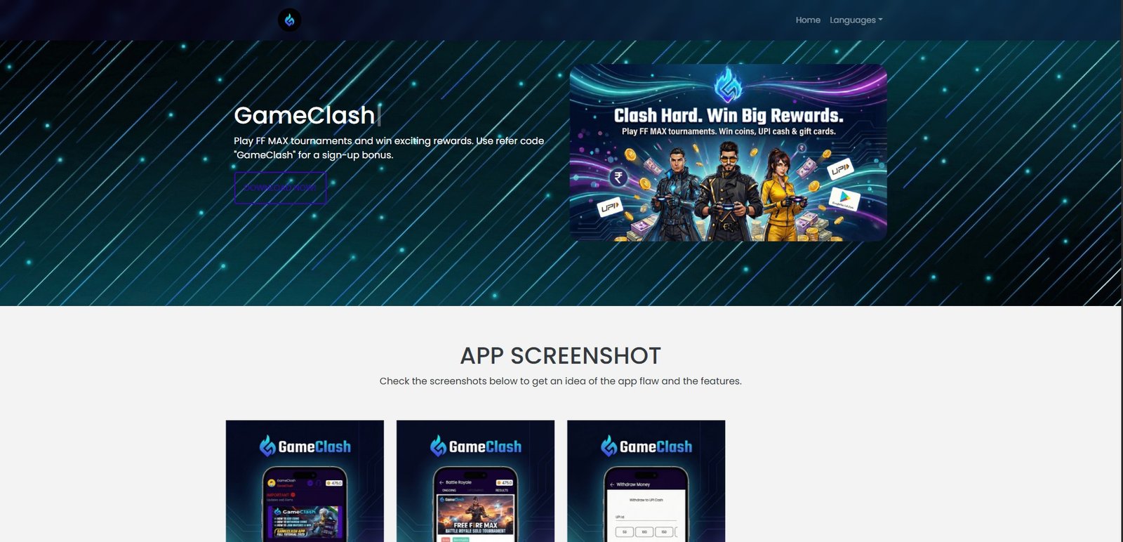 GameClash: Competitive Gaming Tournament Platform